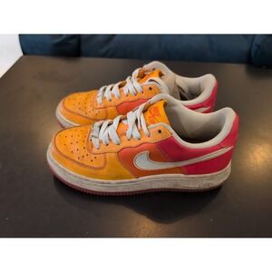 2007 Nike Air Force 1 Orange Peel (GS) Size 4.5Y/Womans 6 (314219-811) Rare